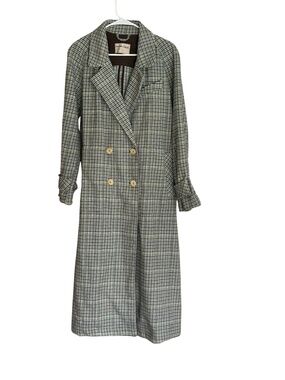 We The Free Long Wool Blend Duster Coat Oversized